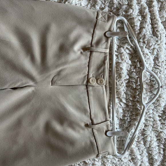 Loft Cream lined dress pant - Picture 3 of 6